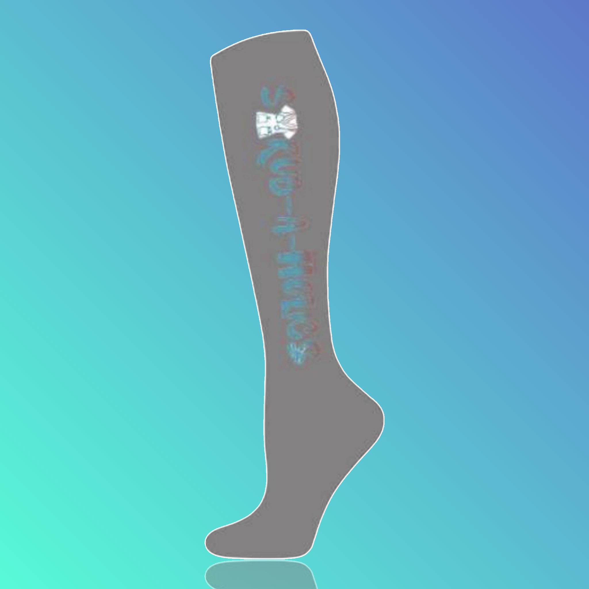 Skrubaholics Name Logo TED Stockings